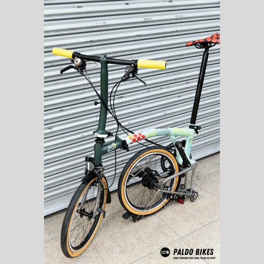 High - Brompton P Line x Tour De France - 12 speed - Authentic Road Cycling Gear Paldo Bikes Cavite