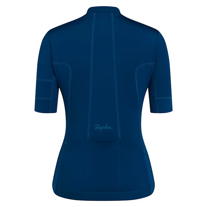Small - Rapha Women's Jersey - Dusted Blue / Jewelled Blue - In Stock Paldo Bikes Shop Bacoor