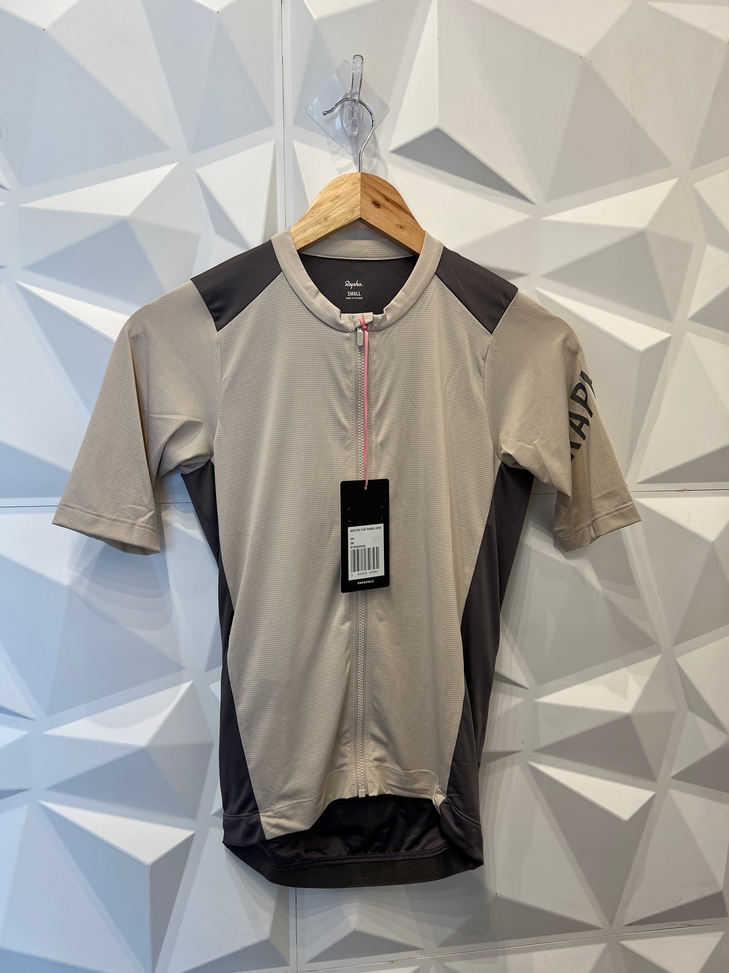 Rapha Men's Pro Team Training Jersey - Silver Gray / Rum Raisin