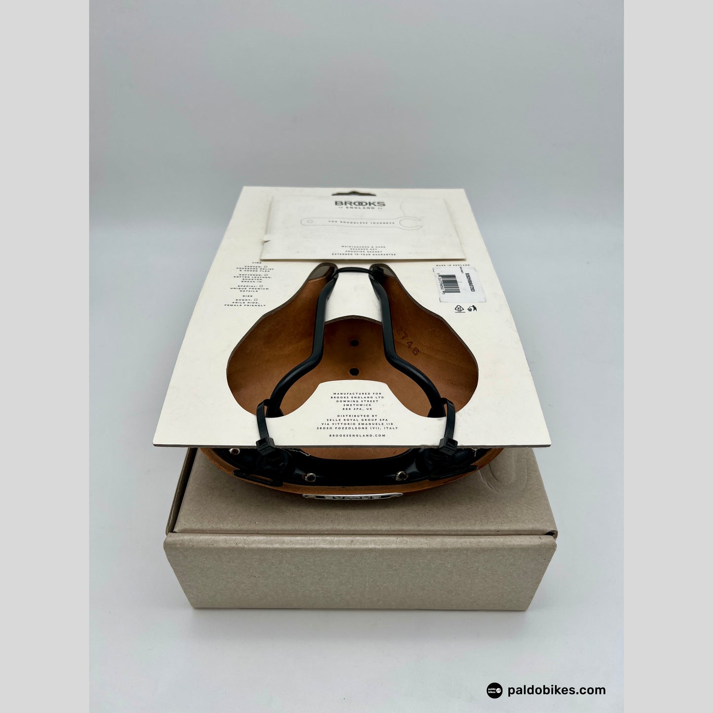 Brooks B68 - Honey - Authentic Road Cycling Gear Paldo Bikes Cavite