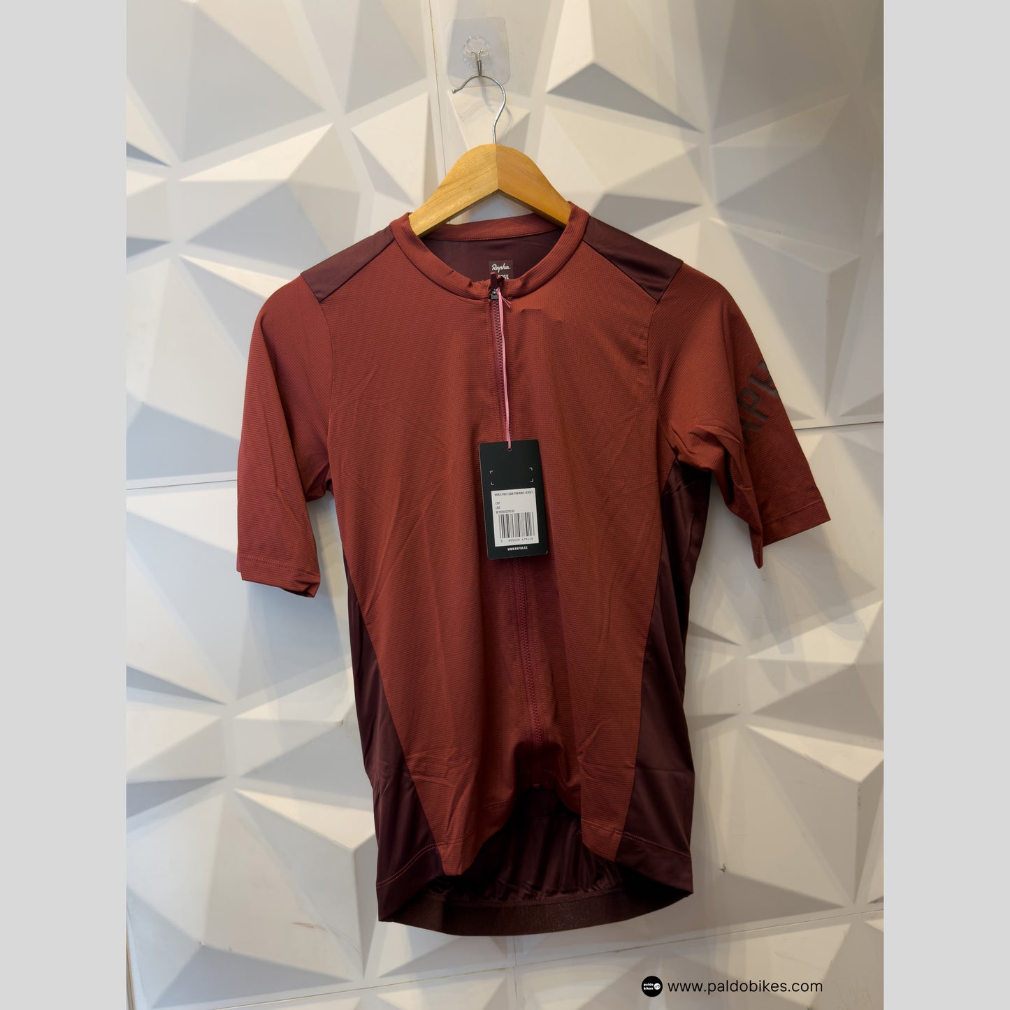Large - Rapha Men's Pro Team Training Jersey - COP Burgundy / Port - Paldo Bikes Shop Bacoor Cavite
