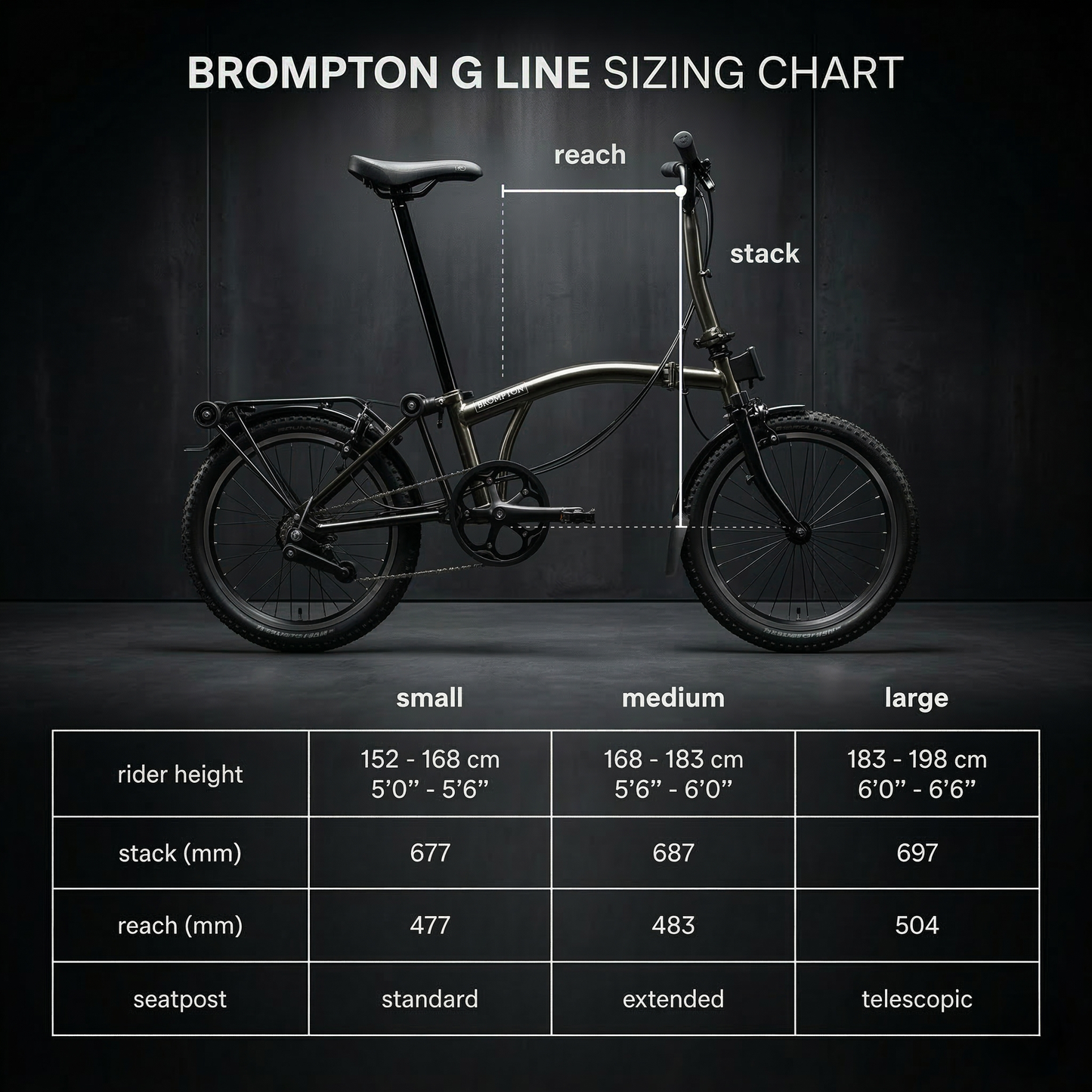 Brompton G Line - Traildust White