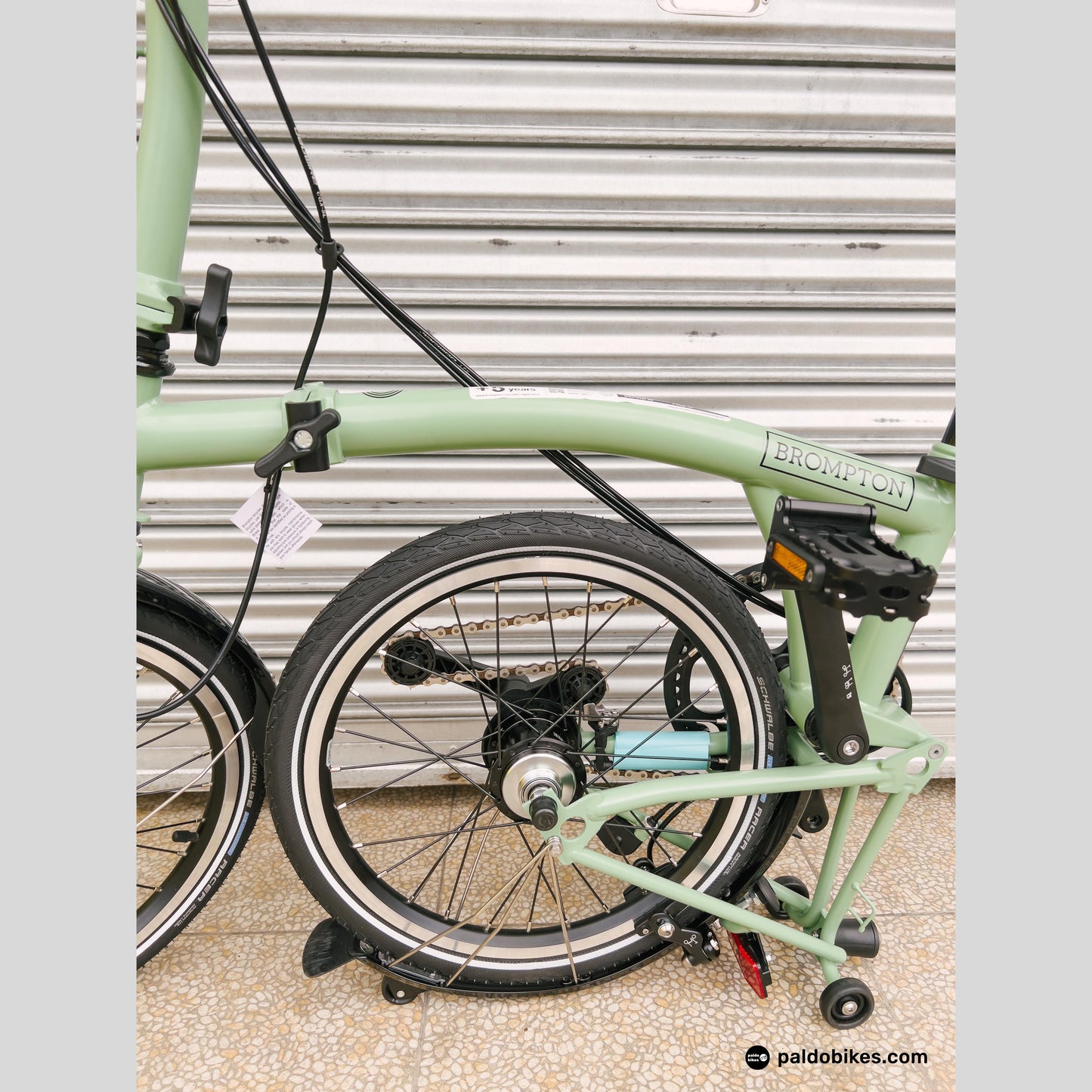 Brompton C Line Explore - Matcha Green - In Stock Paldo Bikes Shop Bacoor