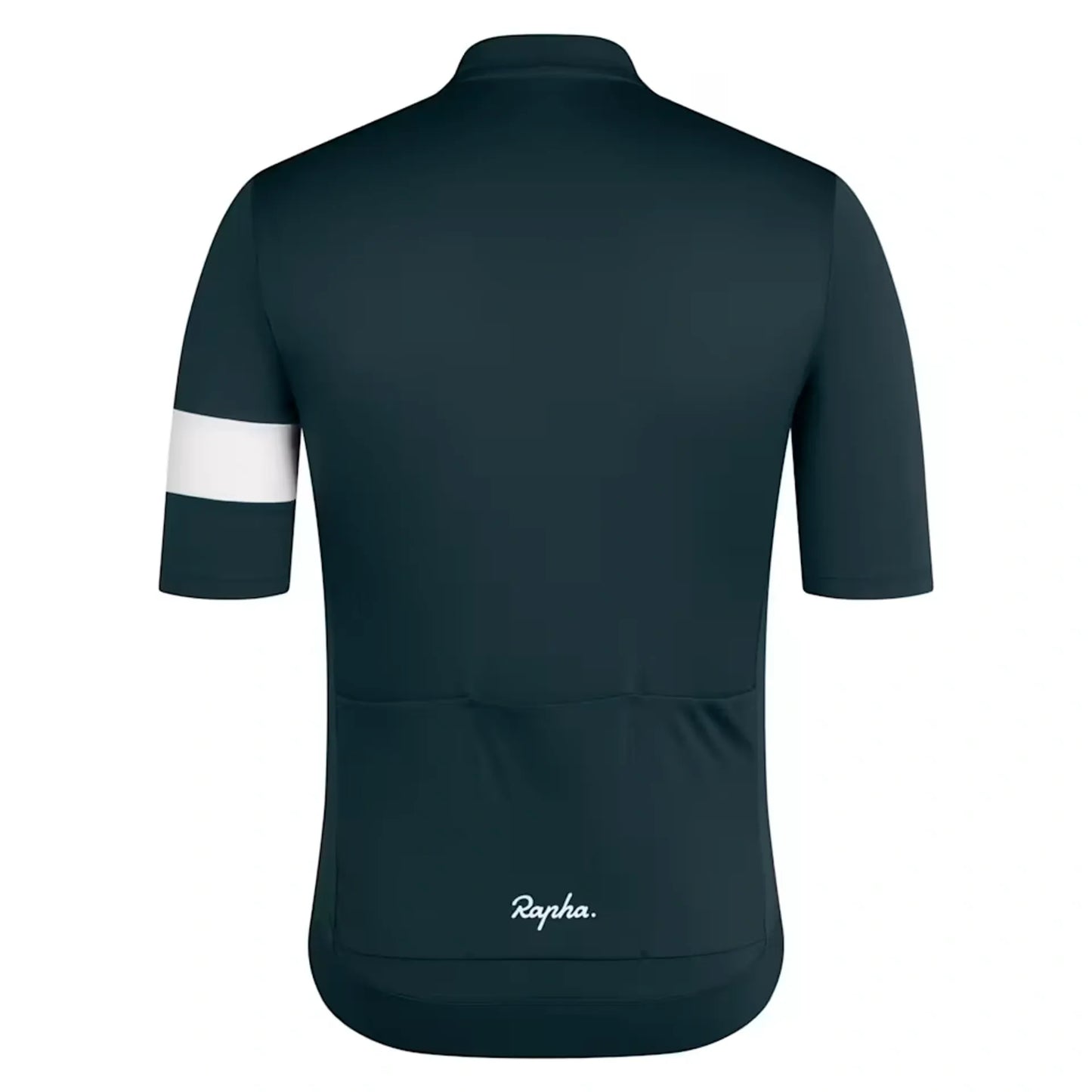 Rapha Men's Core Jersey - MSW Forest Green / White