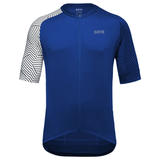 Gorewear Men's C5 Jersey - Ultramarine Blue / White