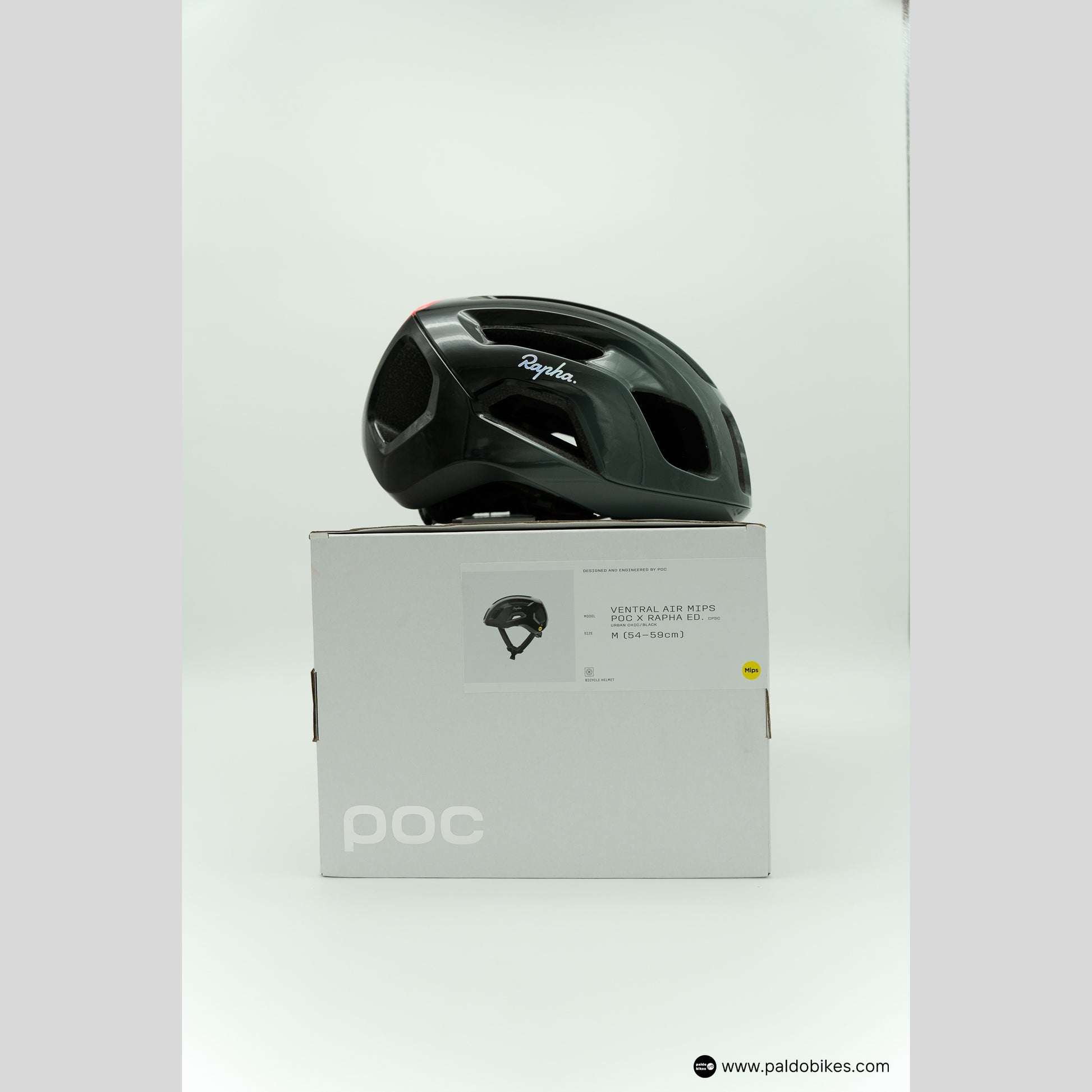 m - Rapha + POC Ventral Air MIPS - Green Grey - Paldo Bikes Cavite
