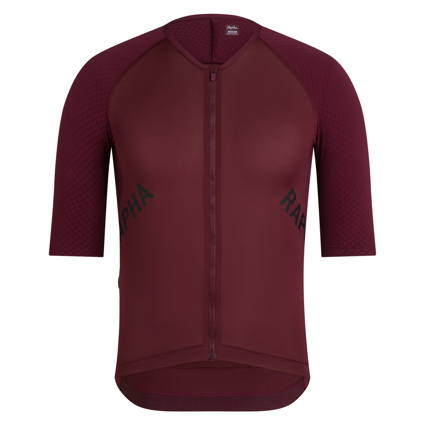 Small - Rapha Men's Pro Team Aero Jersey - PRB Port / Black - Premium Cycling Gear Paldo Bikes
