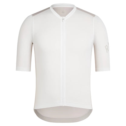 Small - Rapha Men's Pro Team Training Jersey - WAS White Alyssum / Silver Gray - In Stock Paldo Bikes Shop Bacoor