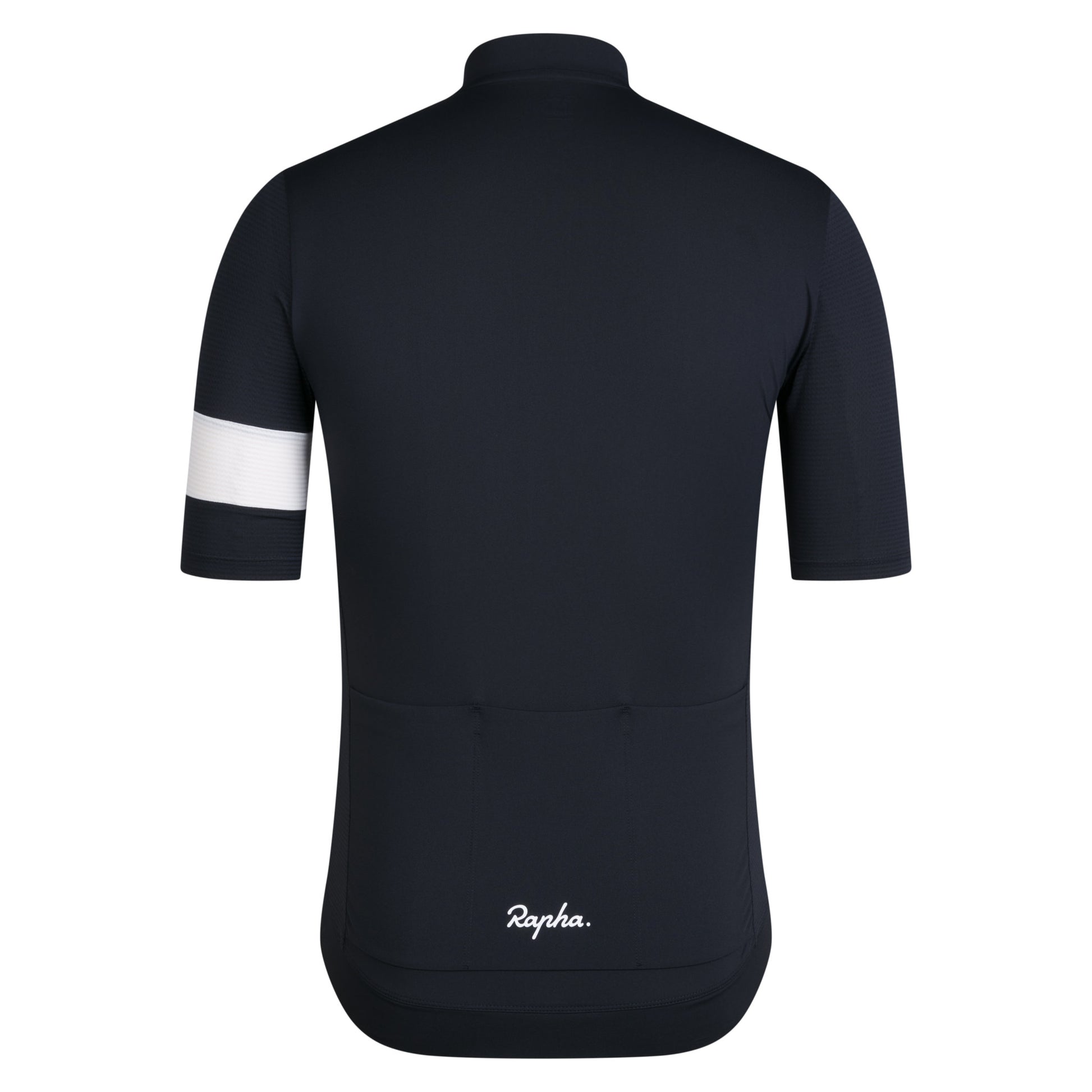Medium - Rapha Men's Core Lightweight Jersey - BLW Black / White - Authentic Road Cycling Gear Paldo Bikes Cavite