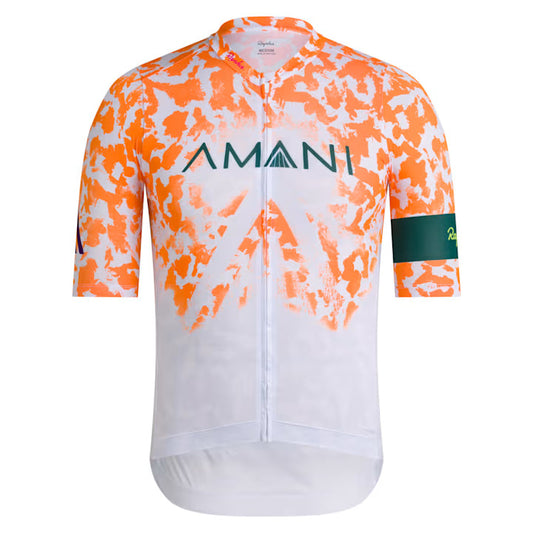Medium - Rapha Men's Pro Team Training Jersey - AMANI Orange - Paldo Bikes Cavite