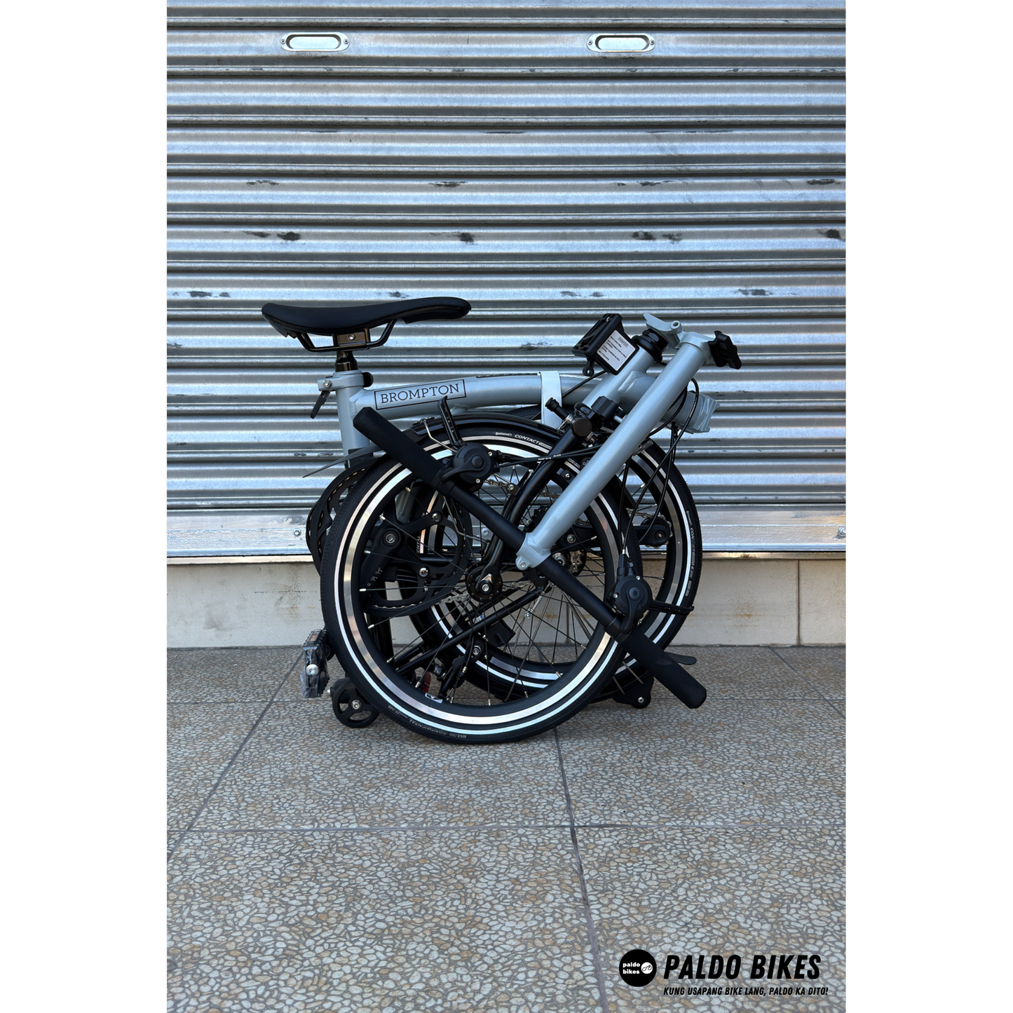 Brompton P Line - 12-speed Lunar Ice