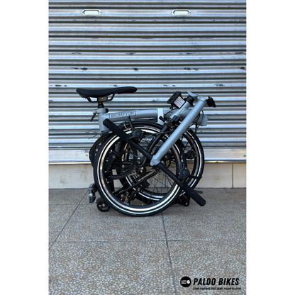 Brompton P Line - 12-speed Lunar Ice