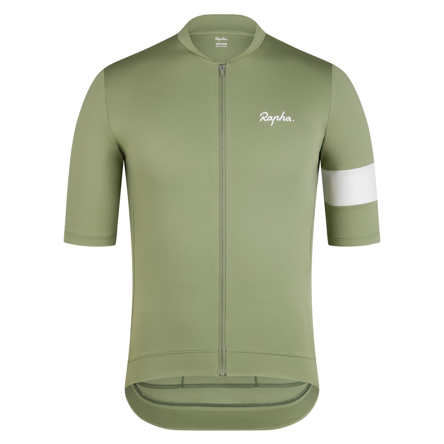 Small - Rapha Men's Core Jersey - OGW Olive Green / White - In Stock Paldo Bikes Shop Bacoor