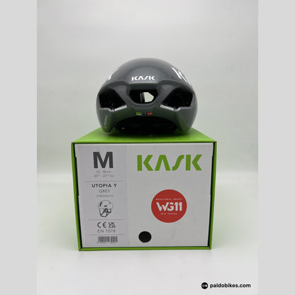 L - Kask Utopia Y - Grey - Authentic Road Cycling Gear Paldo Bikes Cavite