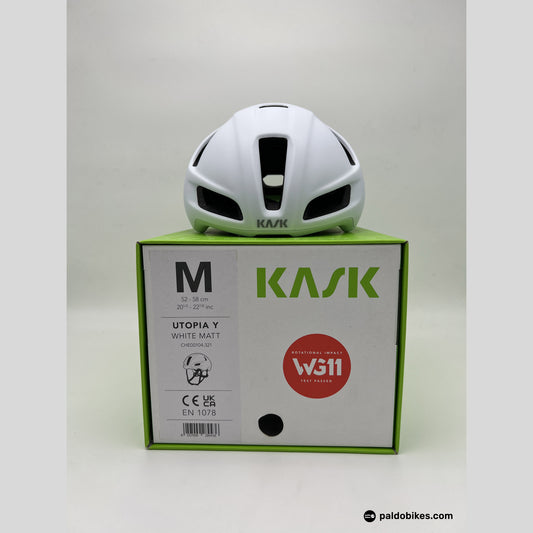 S - Kask Utopia Y - White Matt - In Stock Paldo Bikes Shop Bacoor