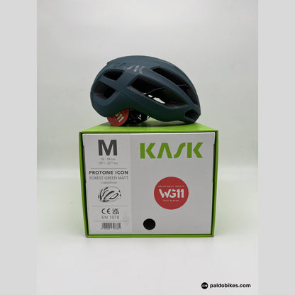 M - Kask Protone Icon - Forest Green Matt - Paldo Bikes Shop Bacoor Cavite