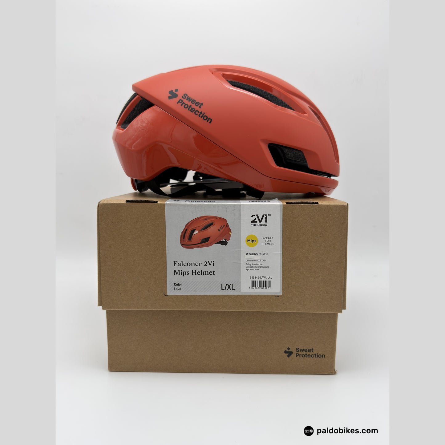 Sweet Protection Falconer 2Vi Mips Helmet - Lava