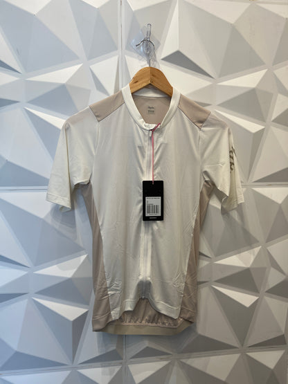 Large - Rapha Men's Pro Team Training Jersey - WAS White Alyssum / Silver Gray - Premium Cycling Gear Paldo Bikes