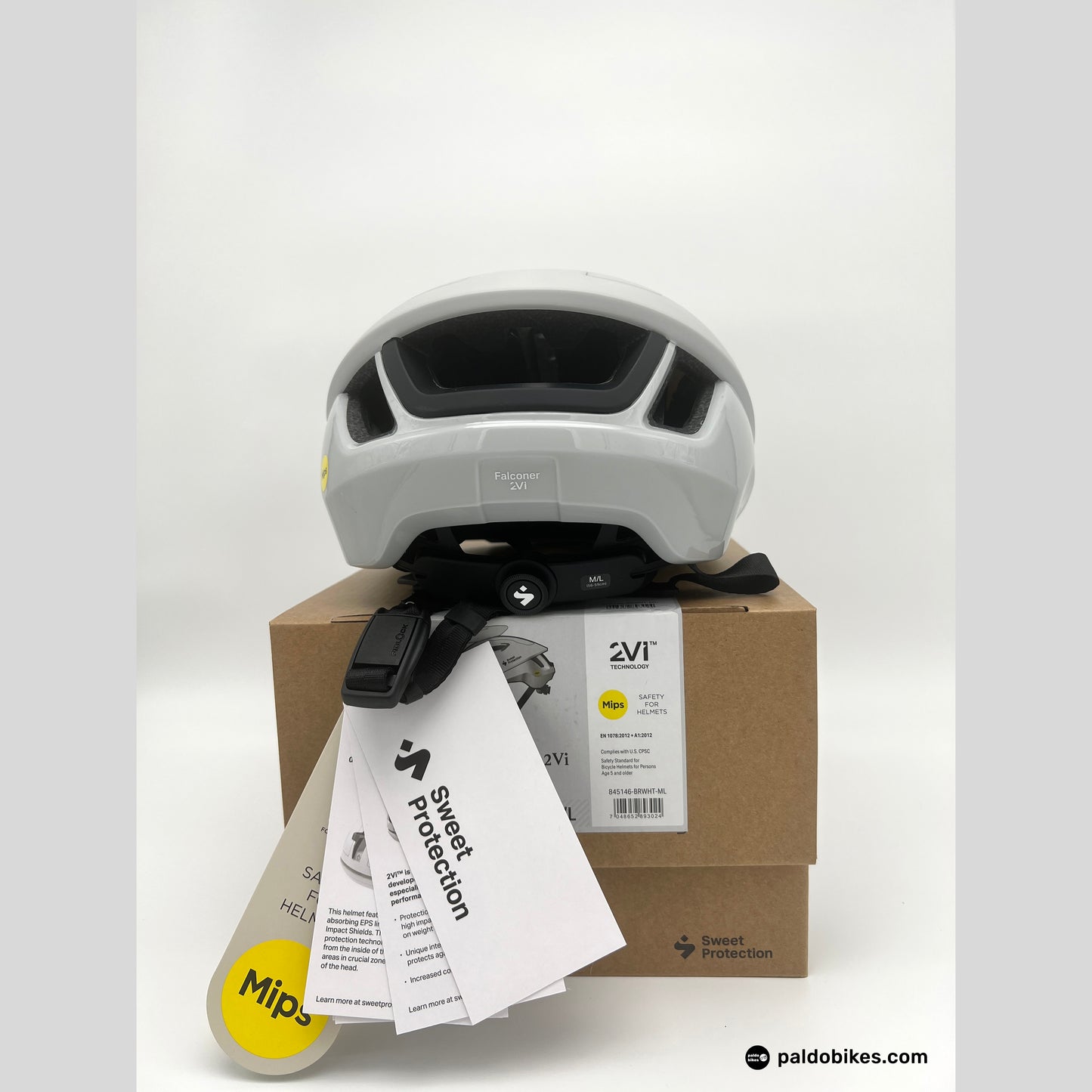 Sweet Protection Falconer Aero 2Vi Mips Helmet - Bronco White