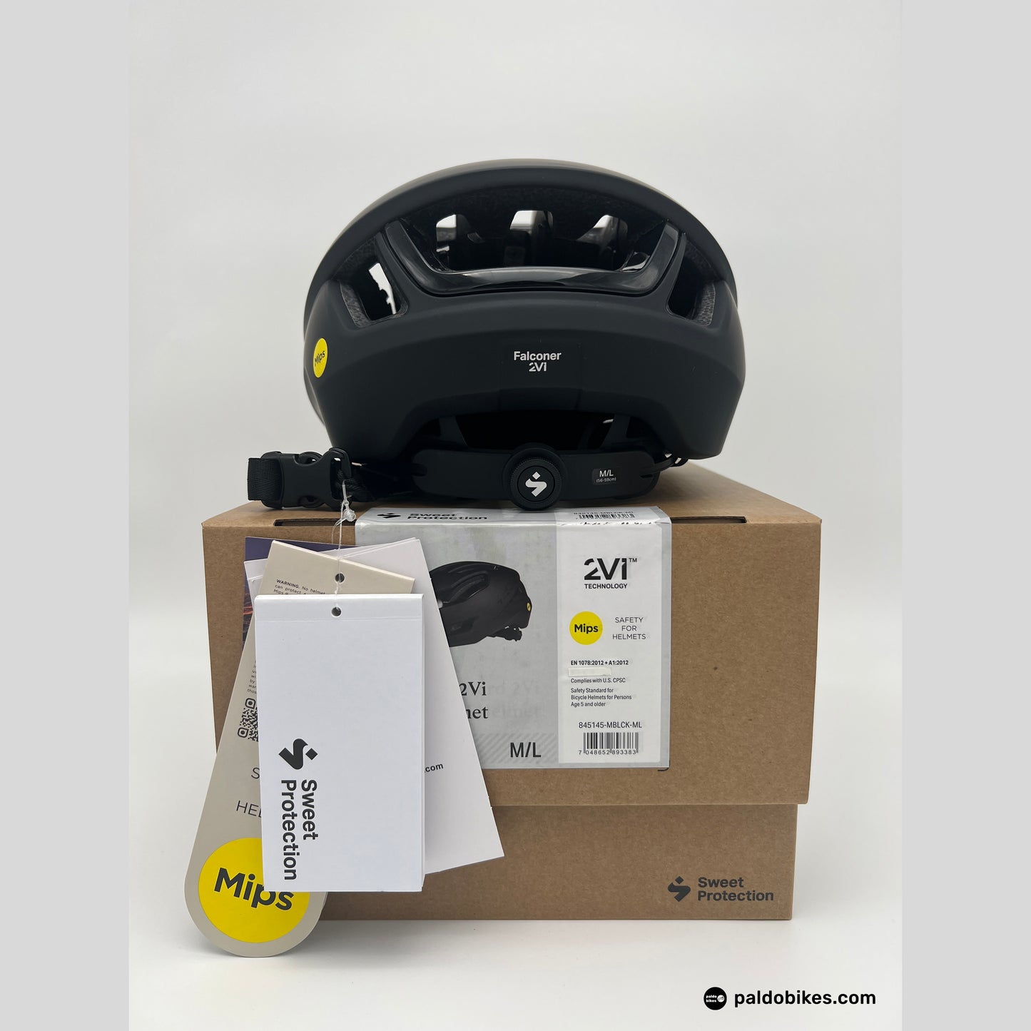Sweet Protection Falconer 2Vi Mips Helmet - Matte Black