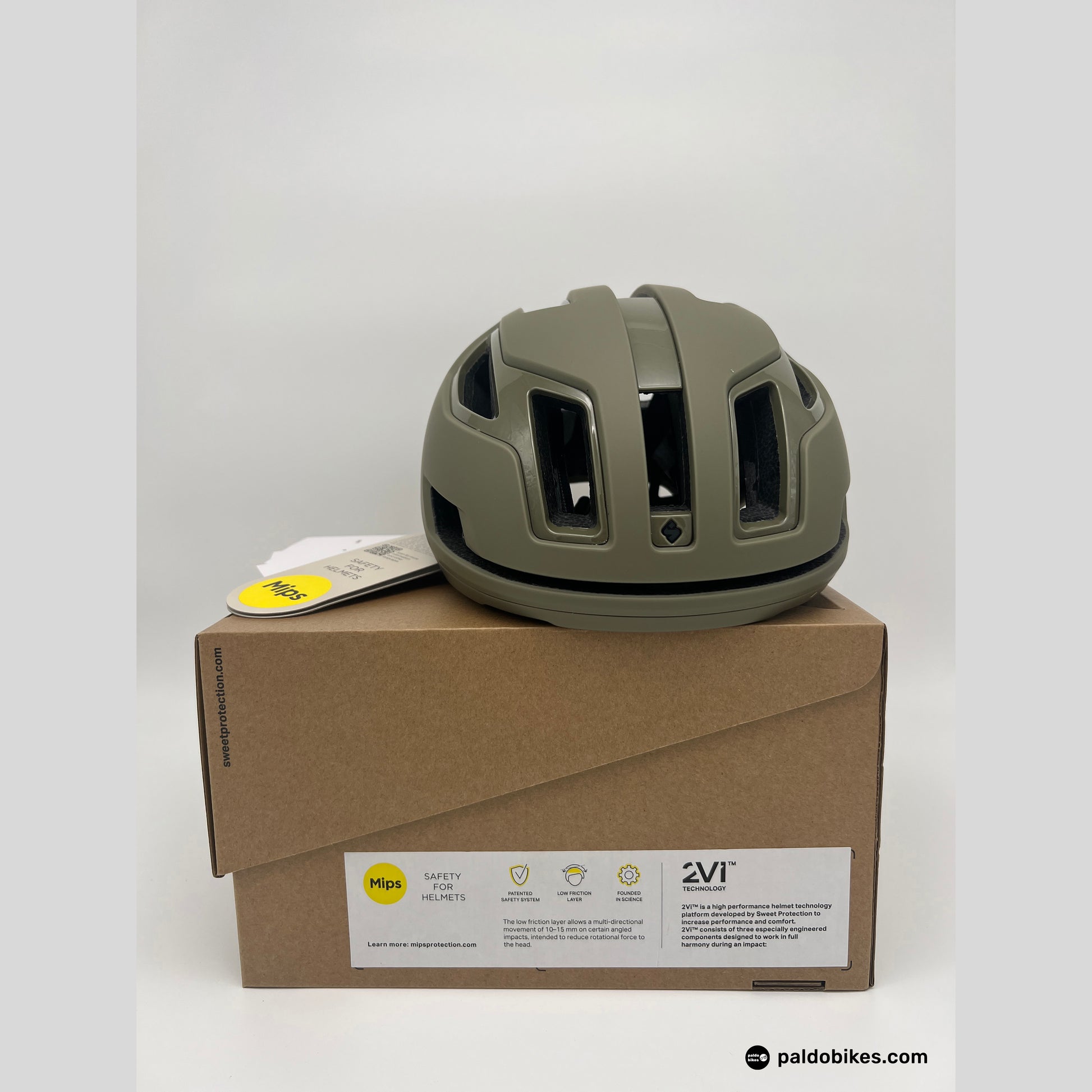 s-m - Sweet Protection Falconer 2Vi Mips Helmet - Woodland - Premium Cycling Gear Paldo Bikes