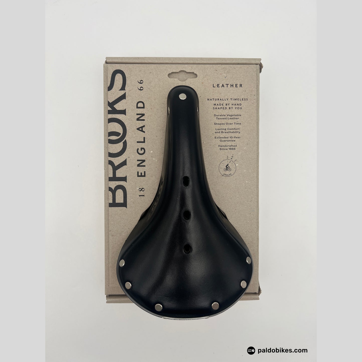 Brooks B17 - Black - Premium Cycling Gear Paldo Bikes