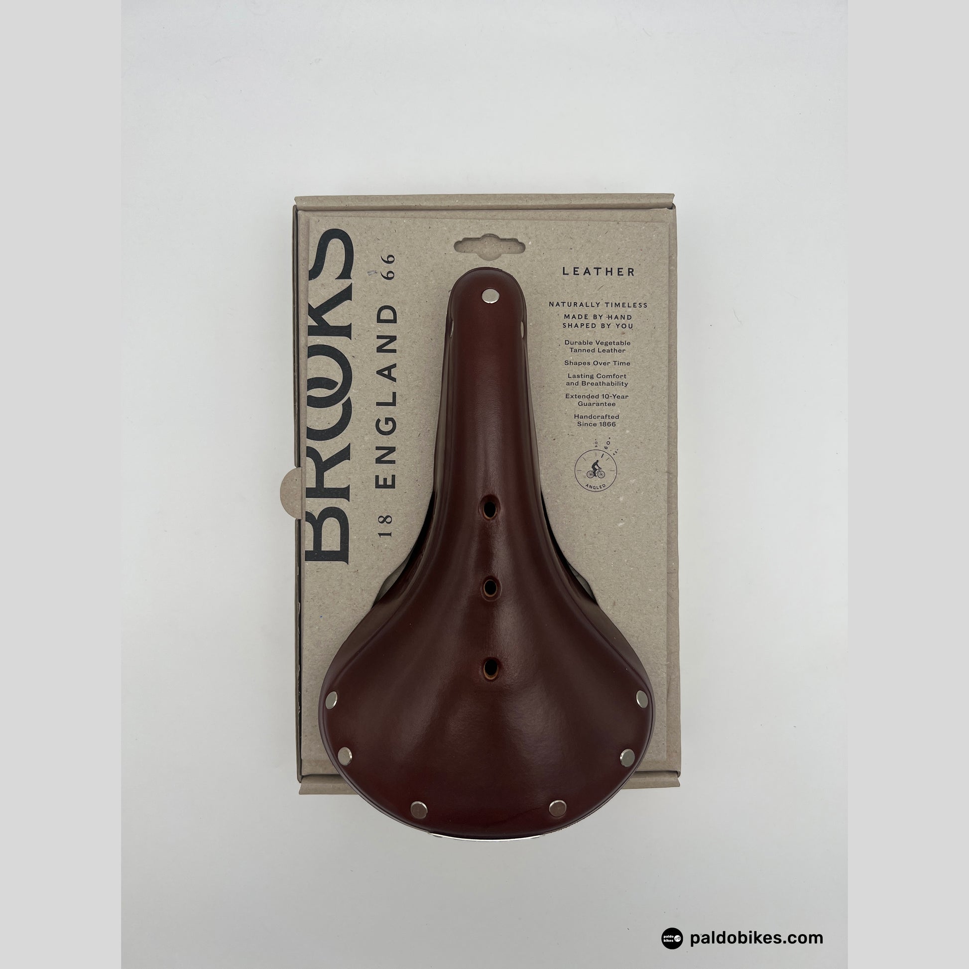 Brooks B17 - Brown - Premium Cycling Gear Paldo Bikes