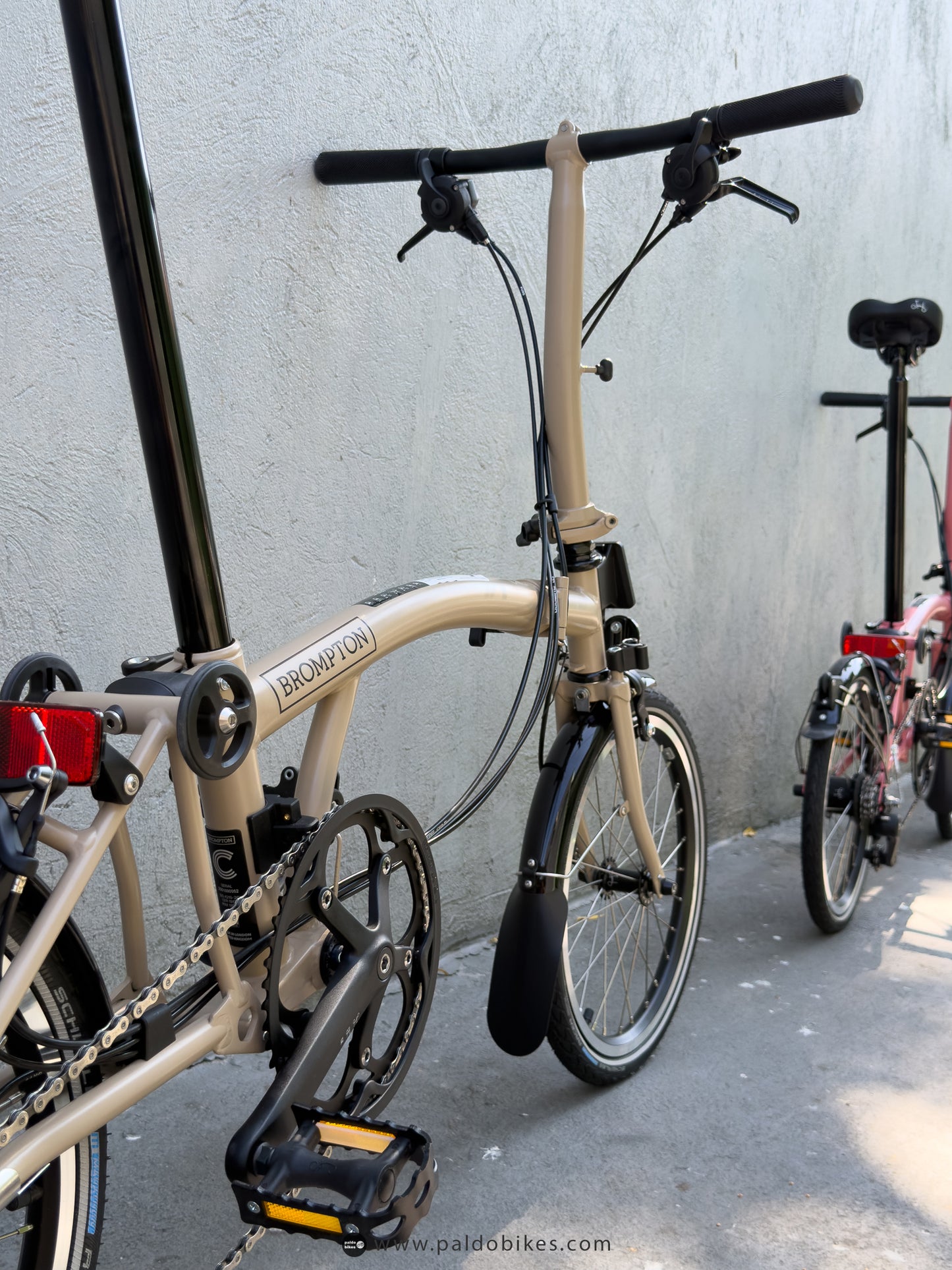 Brompton C Line 12 Speed - Dune Sand