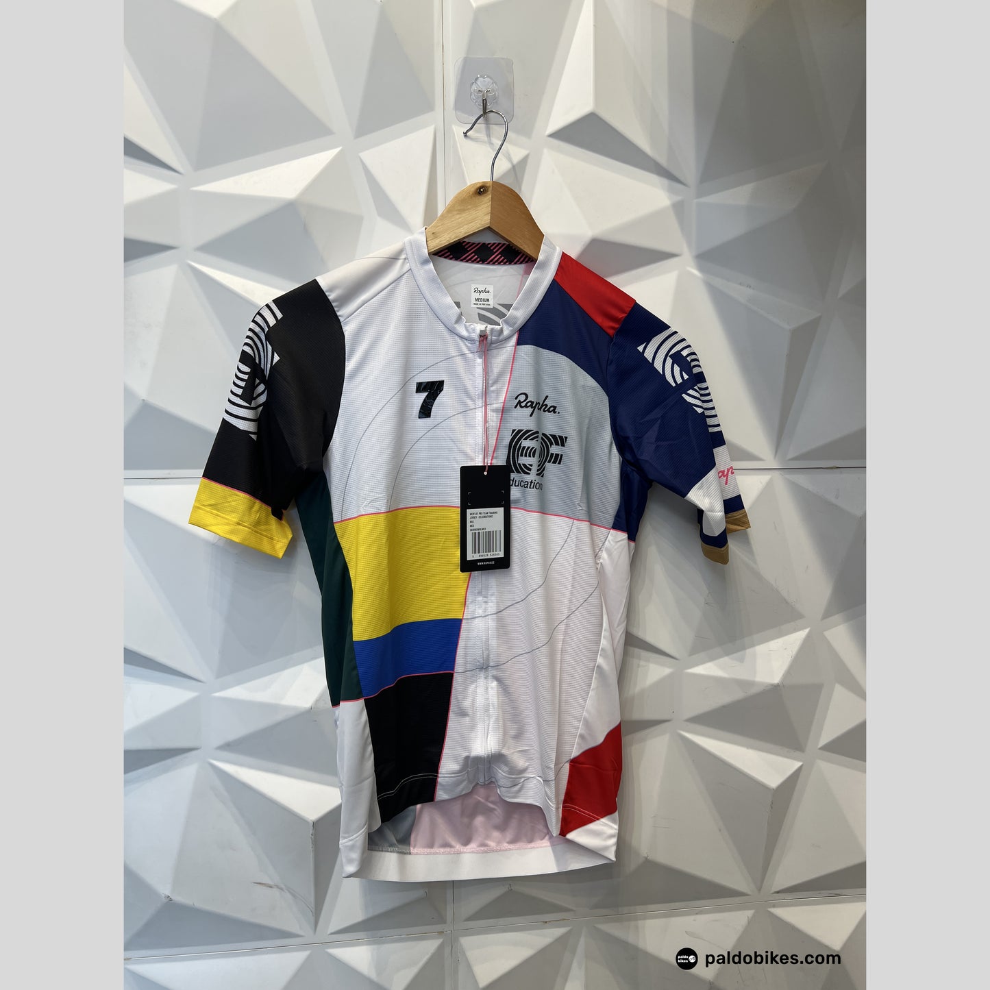 Large - Rapha Men's Pro Team Training Jersey - Celebration Panache - Paldo Bikes Cavite