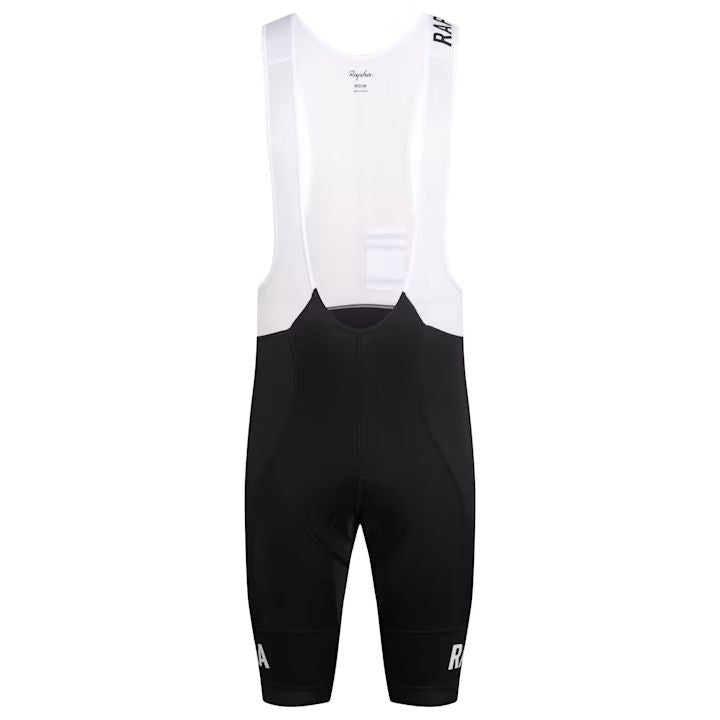 Small - Rapha Men's Pro Team Training Bib Shorts - Black / White - In Stock Paldo Bikes Shop Bacoor