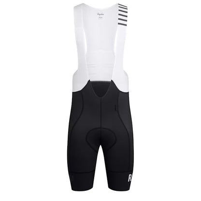 Small - Rapha Men's Pro Team Bib Shorts Regular - Black / White - Paldo Bikes Shop Bacoor Cavite