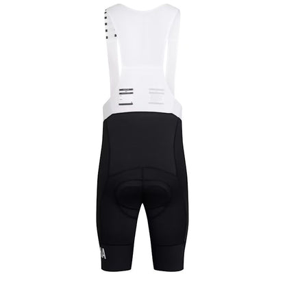 Medium - Rapha Men's Pro Team Bib Shorts Regular - Black / White - Authentic Road Cycling Gear Paldo Bikes Cavite