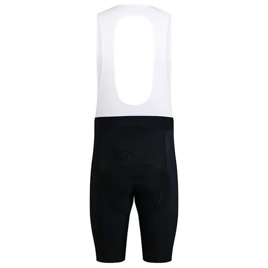 Small - Rapha Men's Core Bib Shorts - Black / White - Premium Cycling Gear Paldo Bikes