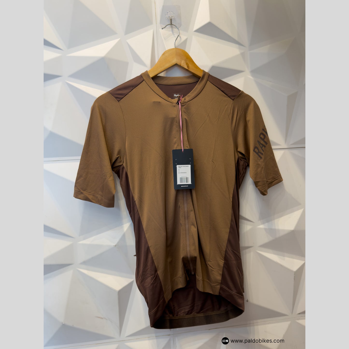 Large - Rapha Men's Pro Team Training Jersey - AFR Chestnut / Walnut Brown - In Stock Paldo Bikes Shop Bacoor