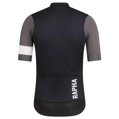 Medium - Rapha Men's Pro Team Training Jersey - BCB Black / Carbon Grey - Authentic Road Cycling Gear Paldo Bikes Cavite