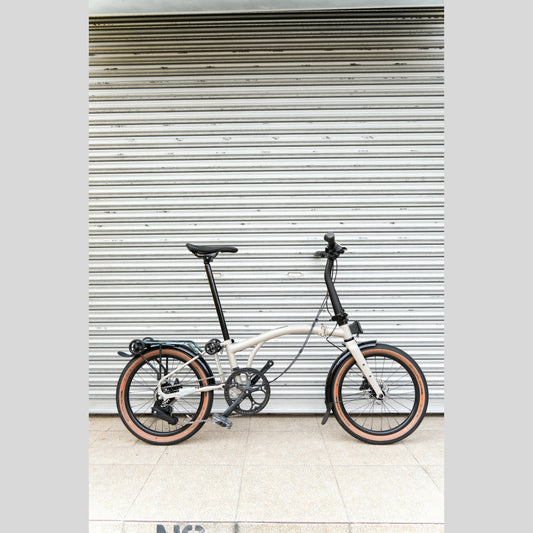 Brompton G Line Traildust White folding bike 20-inch wheels Philippines