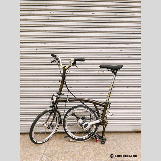 Brompton C Line Explore - Black Lacquer