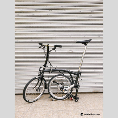Brompton C Line Explore - Midnight Black Metallic