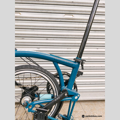 Brompton C Line Explore - Ocean Blue - Premium Cycling Gear Paldo Bikes