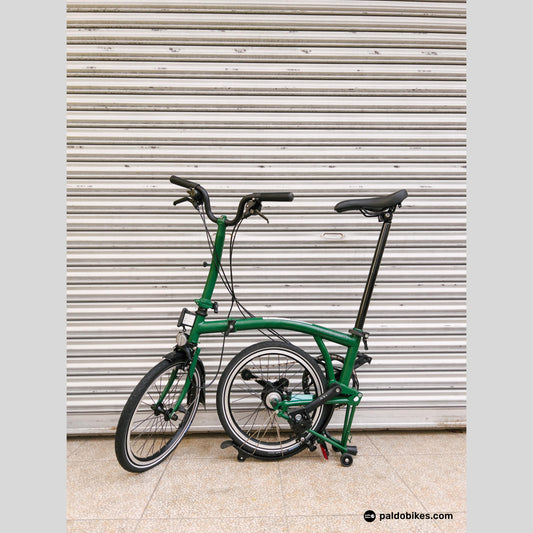 Low - Brompton C Line Explore - Racing Green - Paldo Bikes Cavite