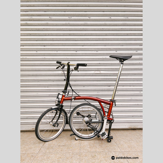 Low - Brompton C Line Explore - Flame Lacquer - Paldo Bikes Shop Bacoor Cavite