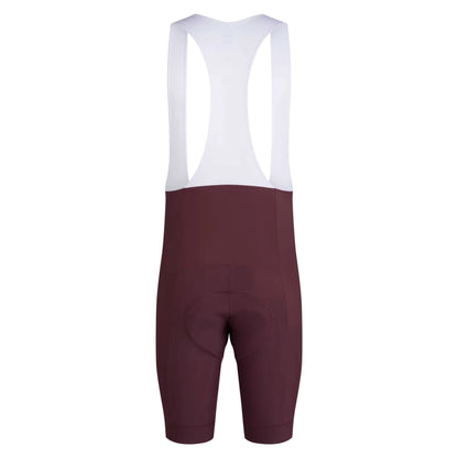 Medium - Rapha Men's Core Bib Shorts - Fudge / White Alyssum - Premium Cycling Gear Paldo Bikes