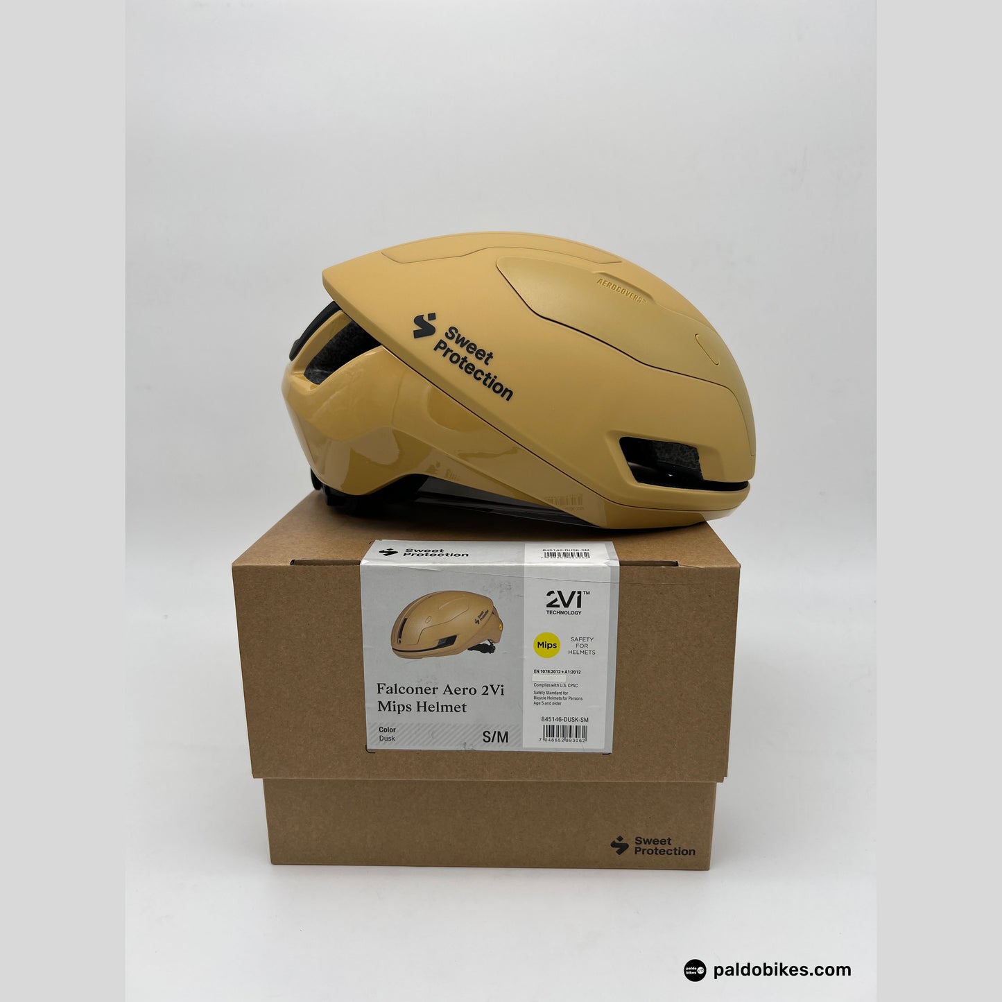 m-l - Sweet Protection Falconer Aero 2Vi Mips Helmet - Dusk - Premium Cycling Gear Paldo Bikes