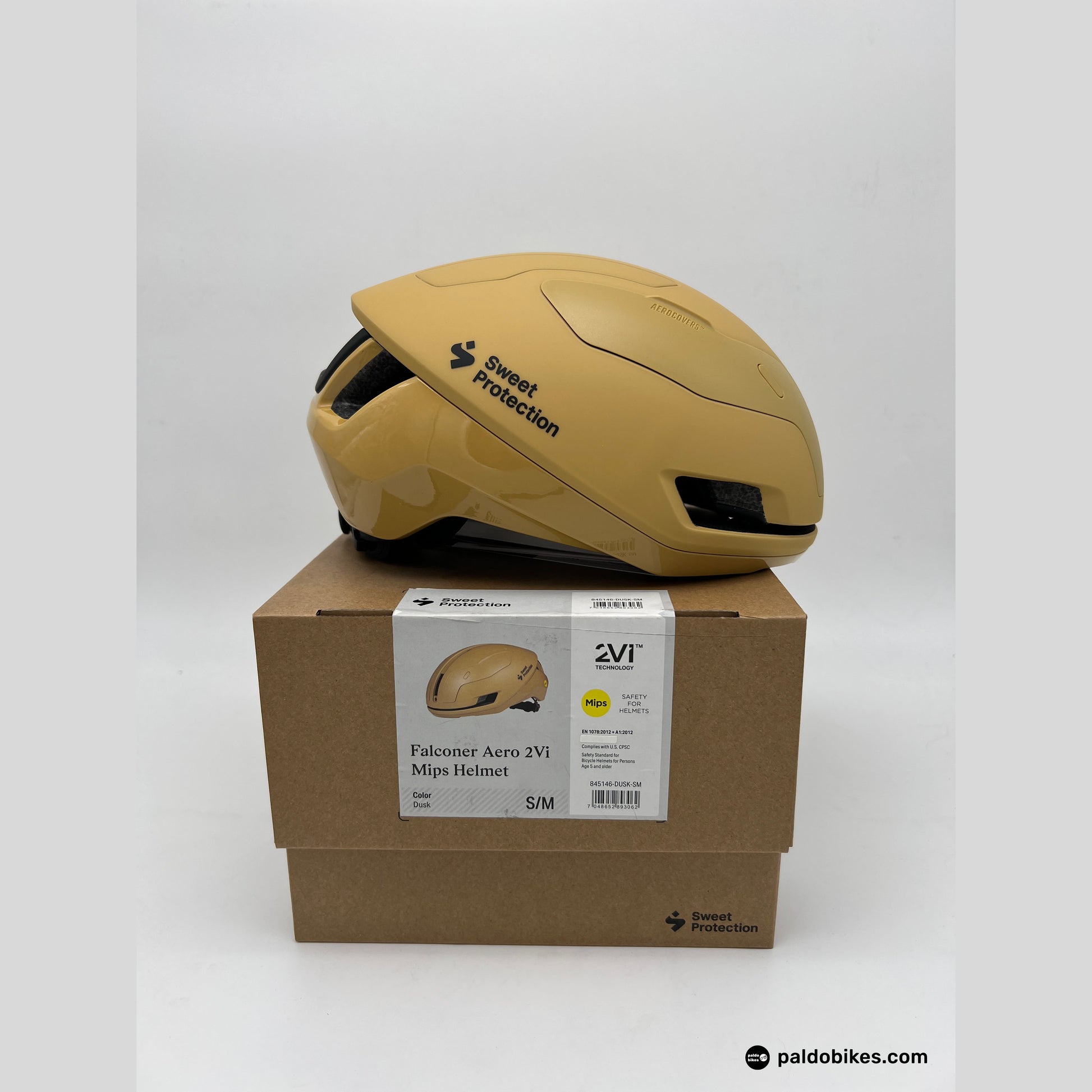 m-l - Sweet Protection Falconer Aero 2Vi Mips Helmet - Dusk - Premium Cycling Gear Paldo Bikes