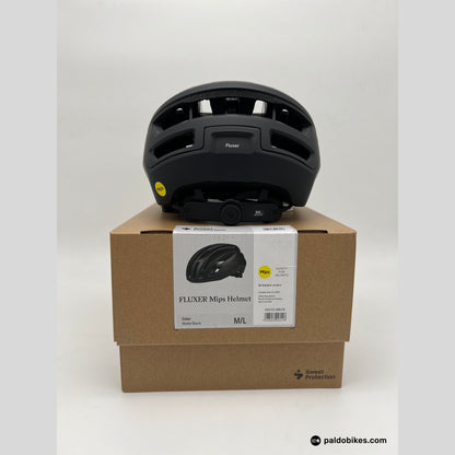 l-xl - Sweet Protection Fluxer Mips Helmet - Matte Black - Paldo Bikes Shop Bacoor Cavite