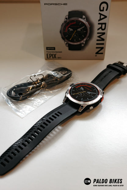 Garmin x Porsche Epix Gen 2 - 47mm - Premium Cycling Gear Paldo Bikes