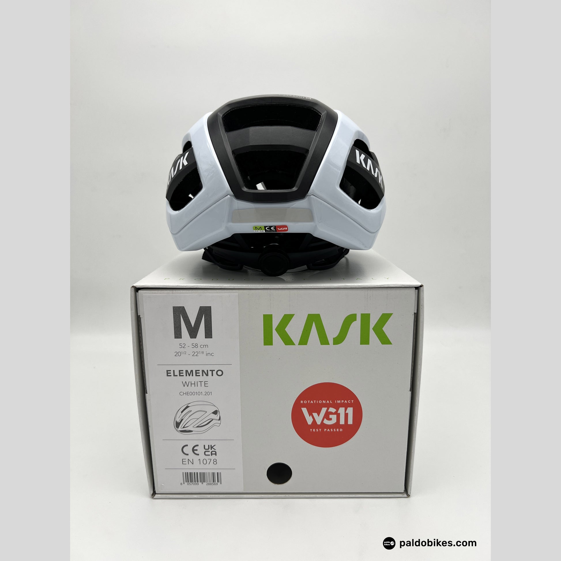 l - Kask Elemento - White - Paldo Bikes Shop Bacoor Cavite