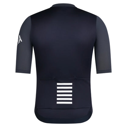 Medium - Rapha Men's Pro Team Training Jersey - IID Dark Grey / Dark Navy - In Stock Paldo Bikes Shop Bacoor