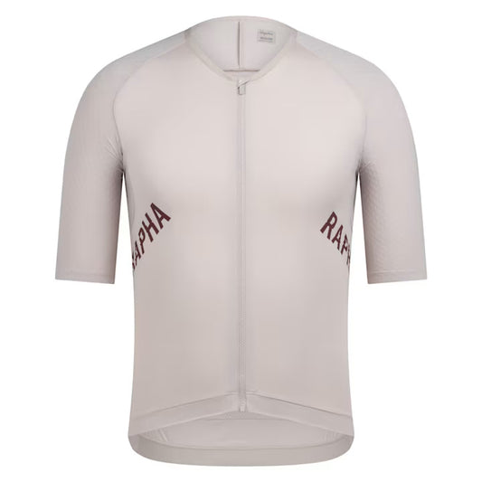 Small - Rapha Men's Pro Team Aero Jersey - SPK Silver Gray / Rum Raisin - In Stock Paldo Bikes Shop Bacoor
