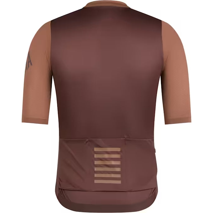 Medium - Rapha Men's Pro Team Training Jersey - AFR Chestnut / Walnut Brown - In Stock Paldo Bikes Shop Bacoor